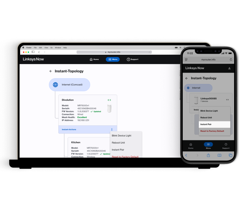 Instant. Simple. Private.