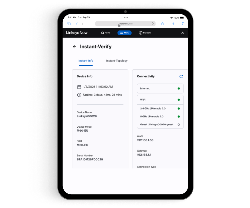 Instant. Simple. Private.