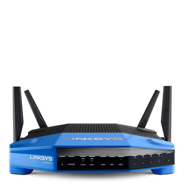 WRT1900ACS Dual-Band Wi-Fi Router with Ultra-Fast 1.6 GHz CPU, , hi-res