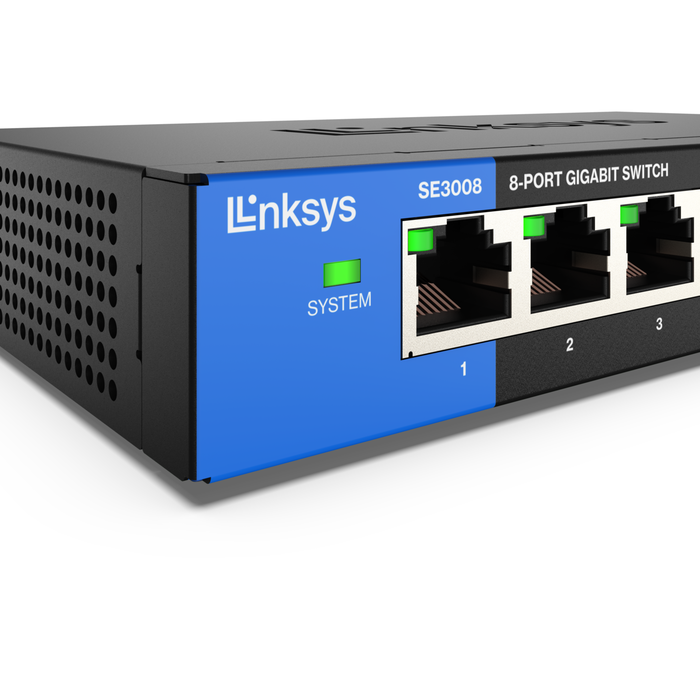 Linksys SE3008 8-Port Gigabit Ethernet Switch