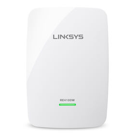 Linksys RE4100W N600 Dual-Band WiFi Extender, , hi-res