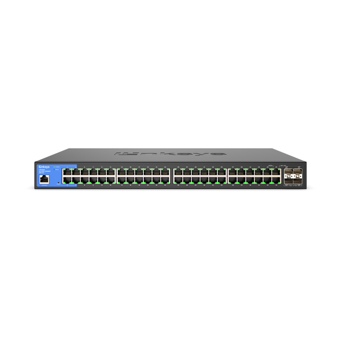 Switch manageable 48 ports Gigabit Ethernet avec 4 ports uplink SFP+ 10 G, , hi-res