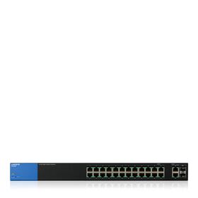 Business LGS326MP PoE+ Smart 24 Port Gigabit Network Switch + 2X Gigabit SFP/RJ45 Combo Ports (384W), , hi-res