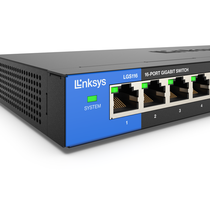 Linksys Business LGS116 - Switch Ethernet 16 ports Gigabit