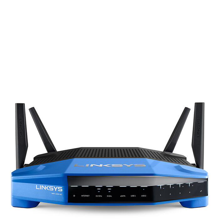 Linksys WRT1900AC AC1900 Dual-Band WiFi Router, , hi-res