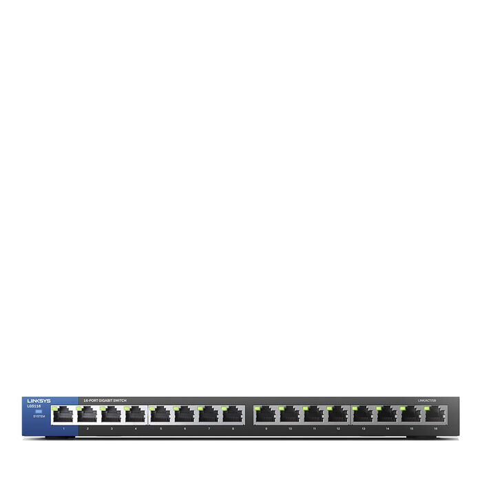 Linksys Business LGS116 - Switch Ethernet 16 ports Gigabit