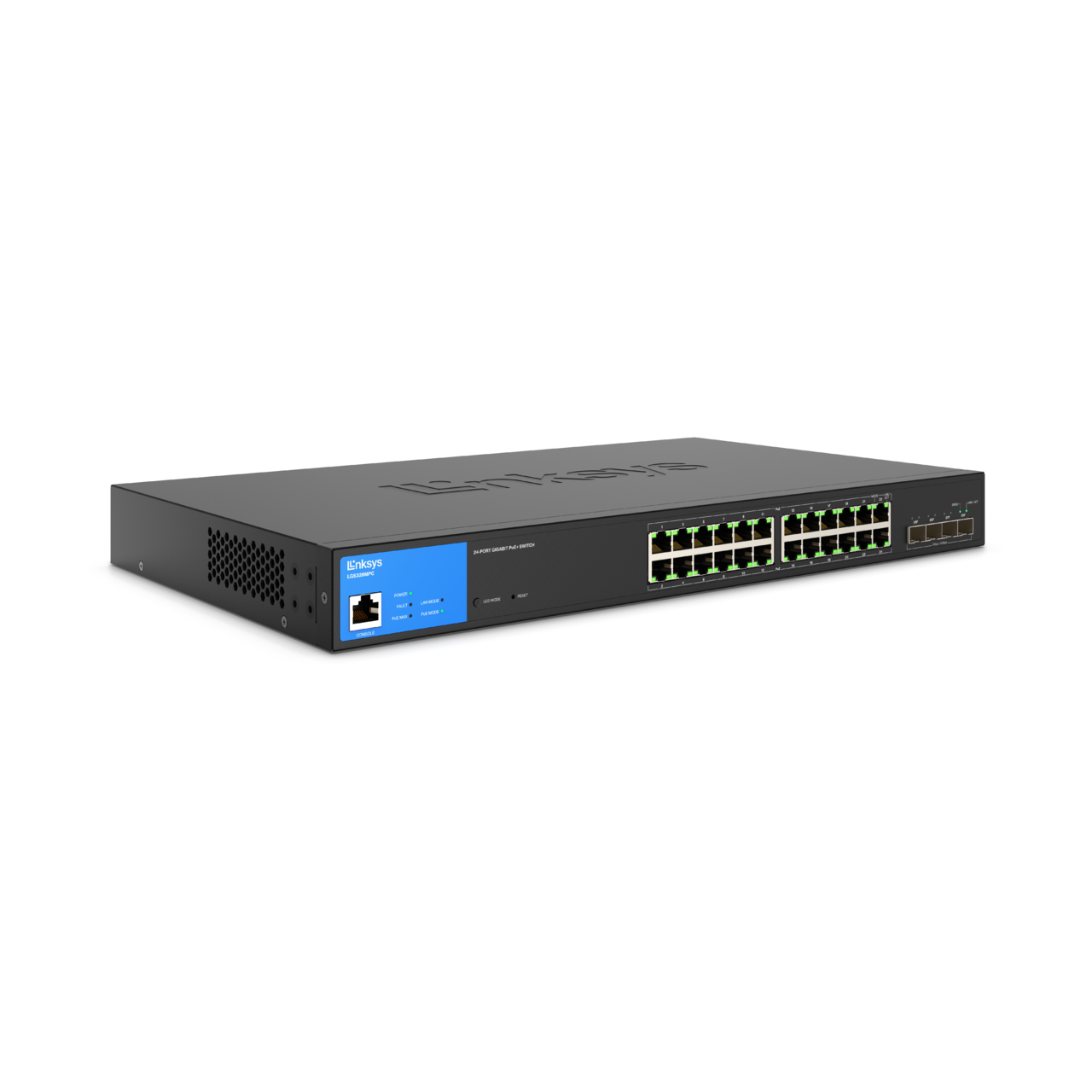 SWITCH 8 PUERTOS LINKSYS LGS310MPC, ADMINISTRABLE