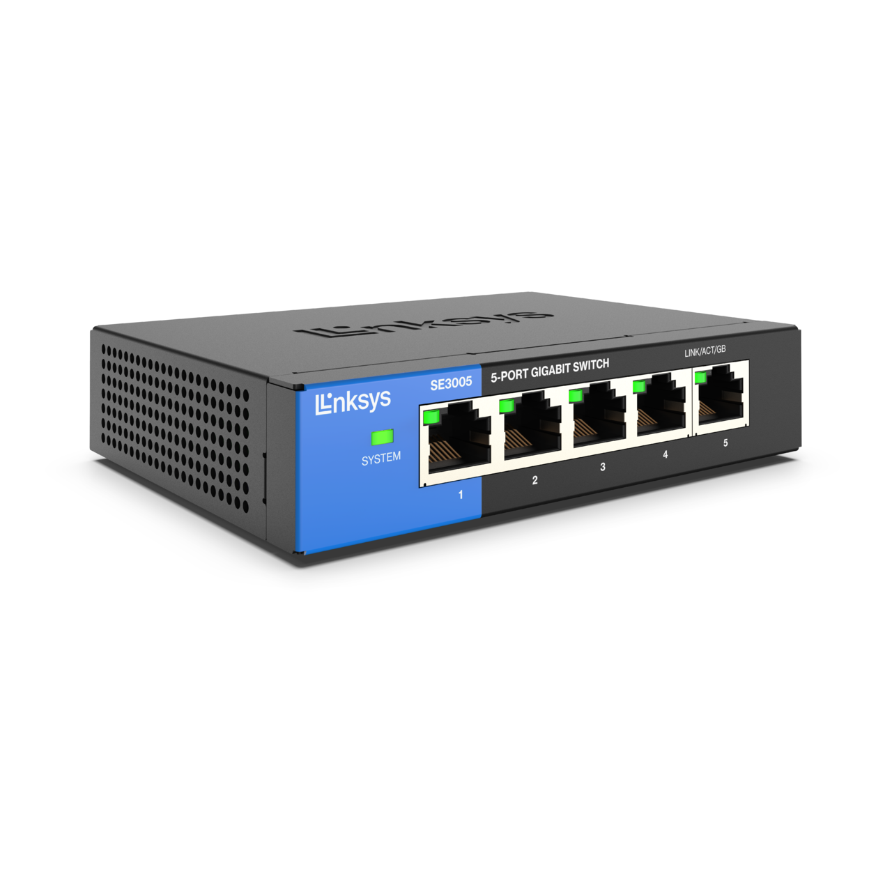 Linksys SE3005 5-Port Gigabit Ethernet Switch | Linksys: US